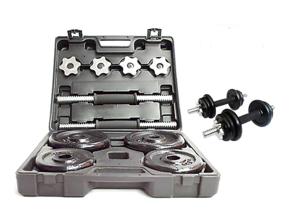 Sport Fitness Kit De Mancuernas De 20 Kilos Gimnasio Precio De