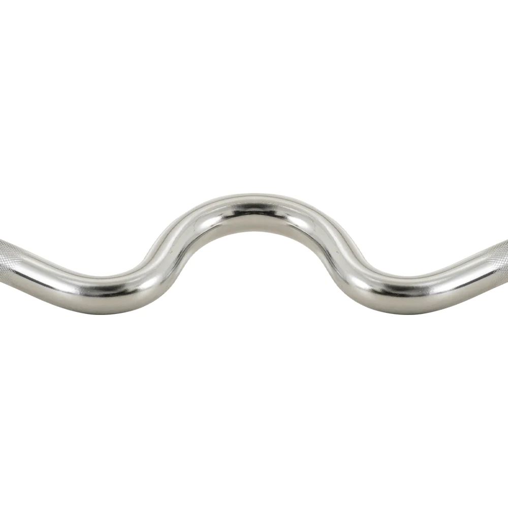 Barra De Potencia En Z 1"(120Cm) Ha-8063 Sportfitness Plata