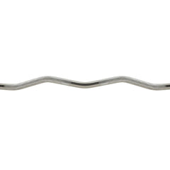 Barra En Z 1Pul (120Cm) Ha-8064 Sportfitness Plateado