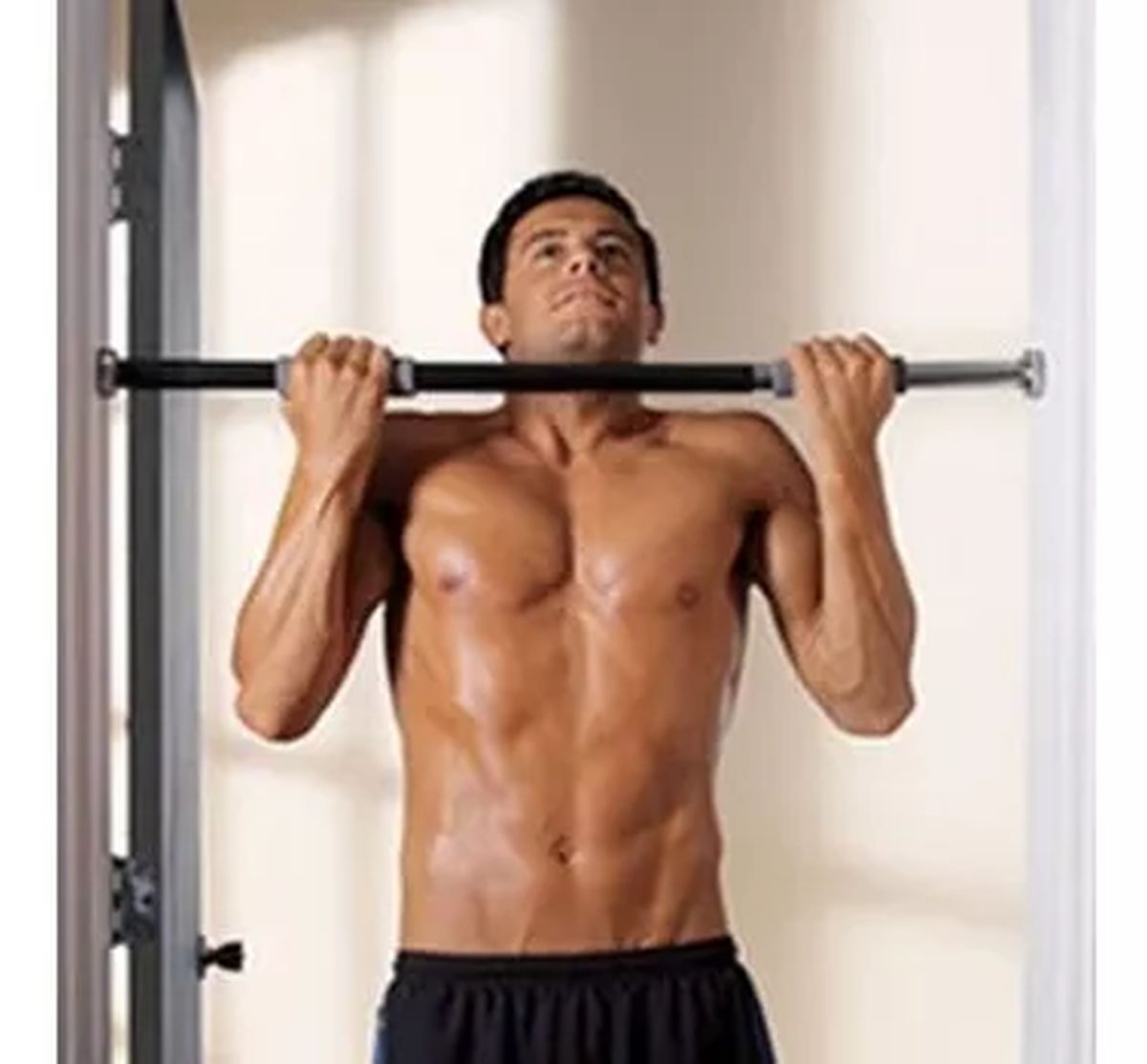 Barra Puerta Recta Dominadas Flexiones Abd Sportfitness