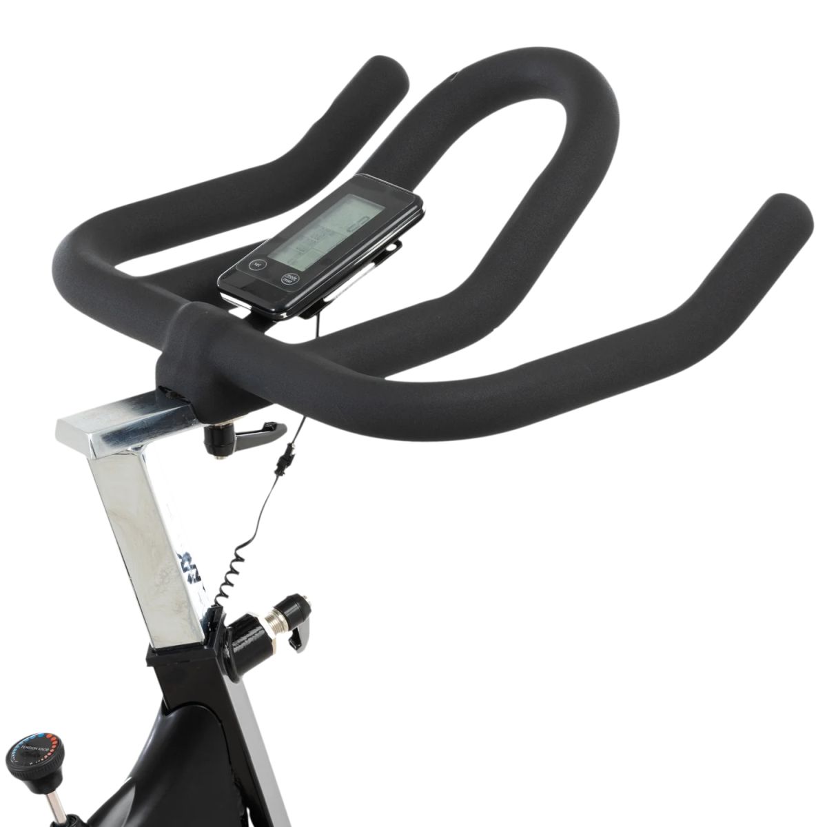 Bicicleta Spinning SportFitnessVicenza Negro Roja