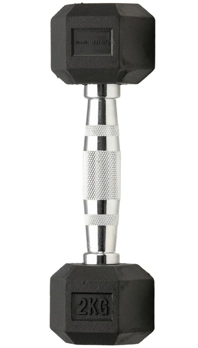 Mancuerna Encauchetada Kg (Hexagonal) Db-R-301 Sportfitness
