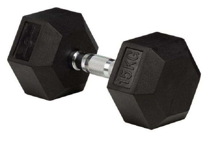 Mancuerna Encauchetada Kg (Hexagonal) Db-R-301 Sportfitness