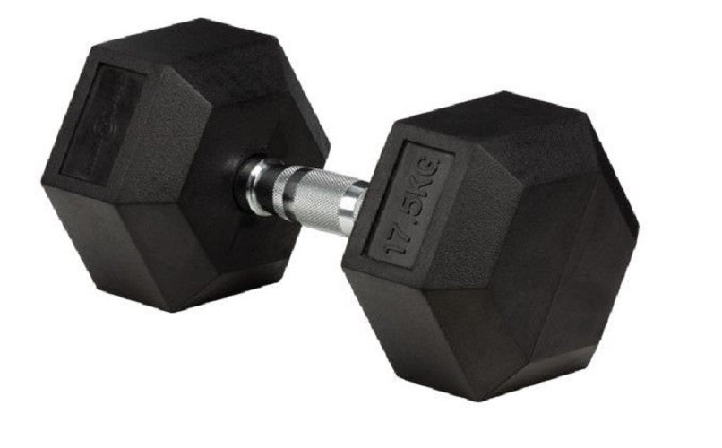 Mancuerna Encauchetada Kg (Hexagonal) Db-R-301 Sportfitness