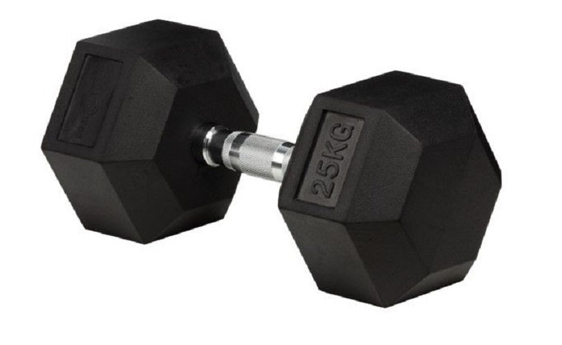 Mancuerna Encauchetada Kg (Hexagonal) Db-R-301 Sportfitness