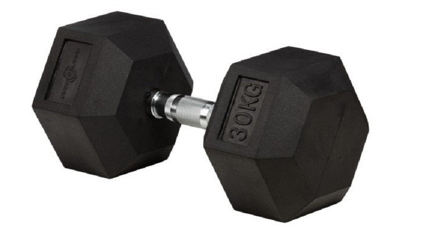 Mancuerna Encauchetada Kg (Hexagonal) Db-R-301 Sportfitness