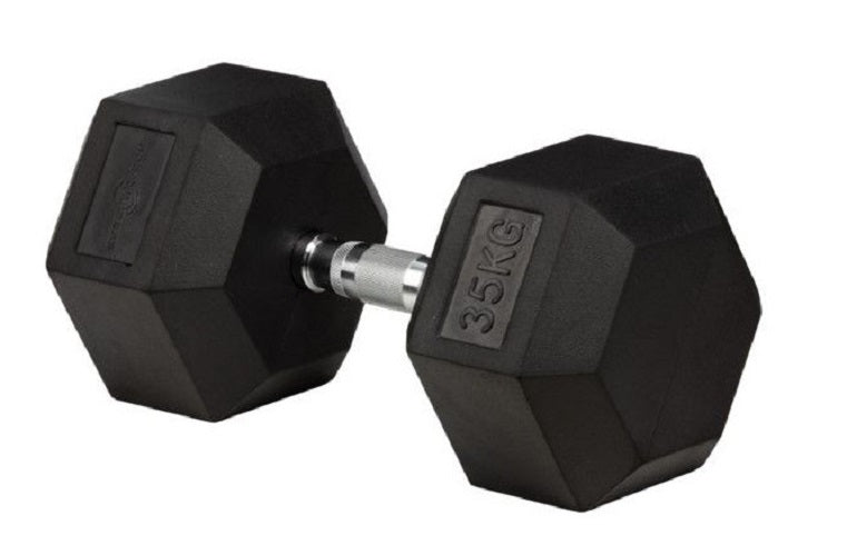 Mancuerna Encauchetada Kg (Hexagonal) Db-R-301 Sportfitness
