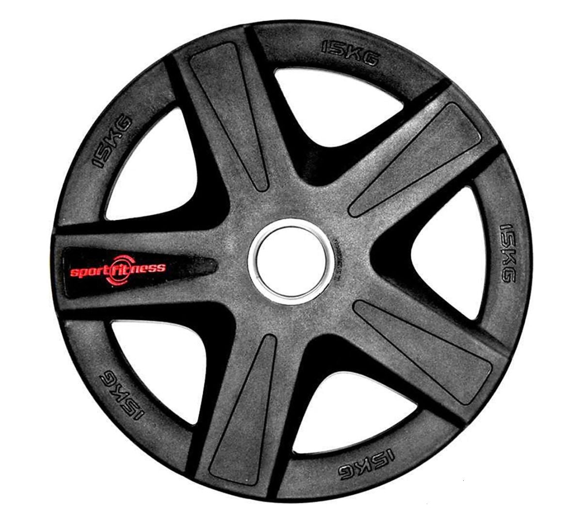 Discos Olimpicos Premium Acero&Caucho 2" VPUP001Sportfitness