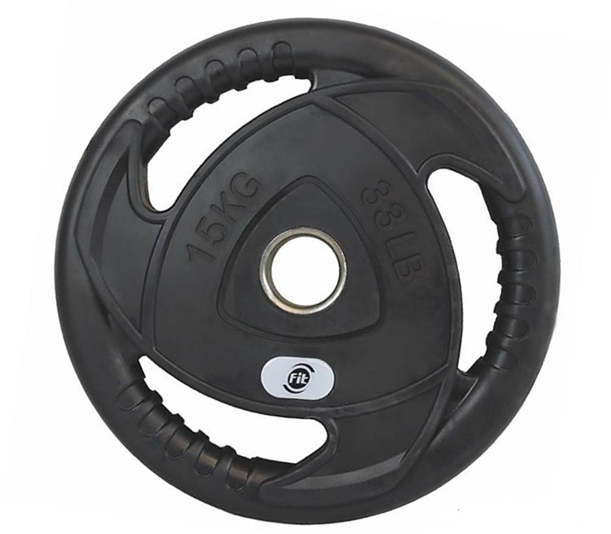 Disco Olimpico En Acero y Caucho 2Pul - Kg Sportfitness