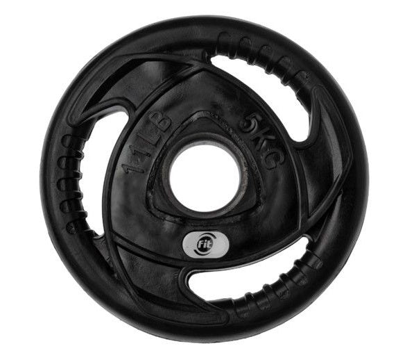 Disco Olimpico En Acero y Caucho 2Pul - Kg Sportfitness