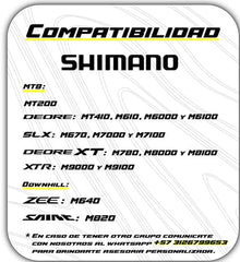 KIT PROCOMPONENTS PURGA SHIMANO DORADO