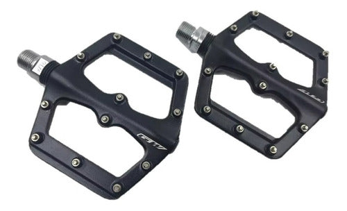 Pedal GW Bmx Zp-d262 Aluminio Negro 9/16