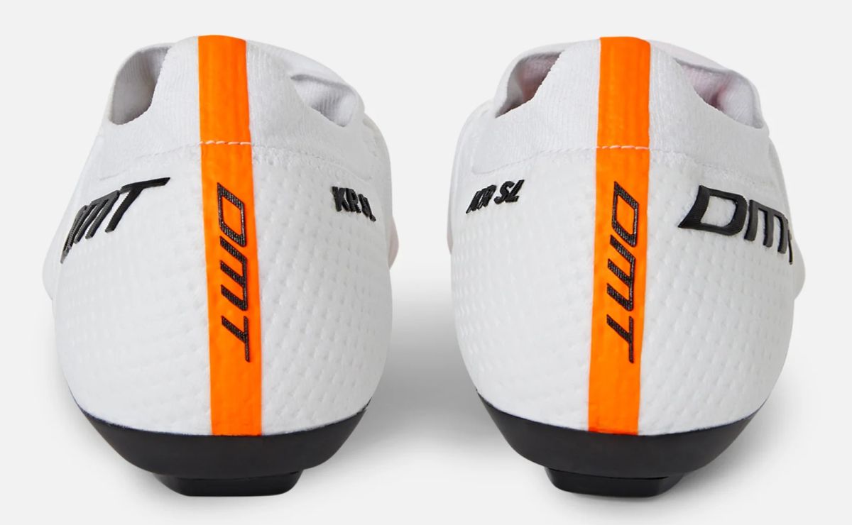 Zapatilla Ciclismo Ruta DMT Krsl Blanca Suela En Carbono