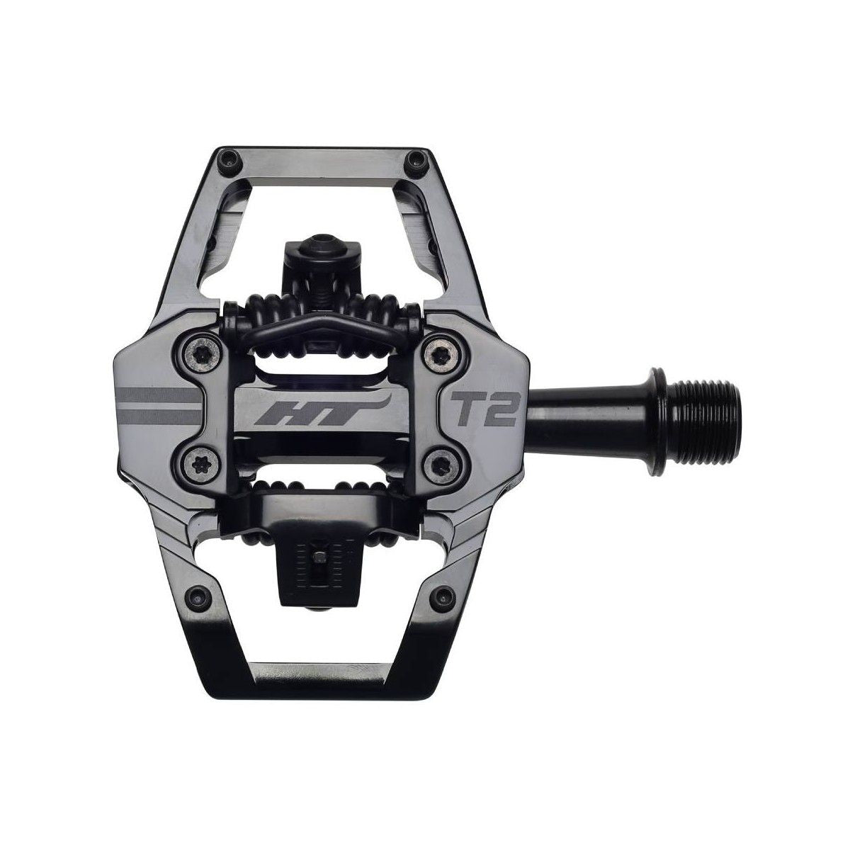 Pedales de Montaña HT Enduro T2 Negro