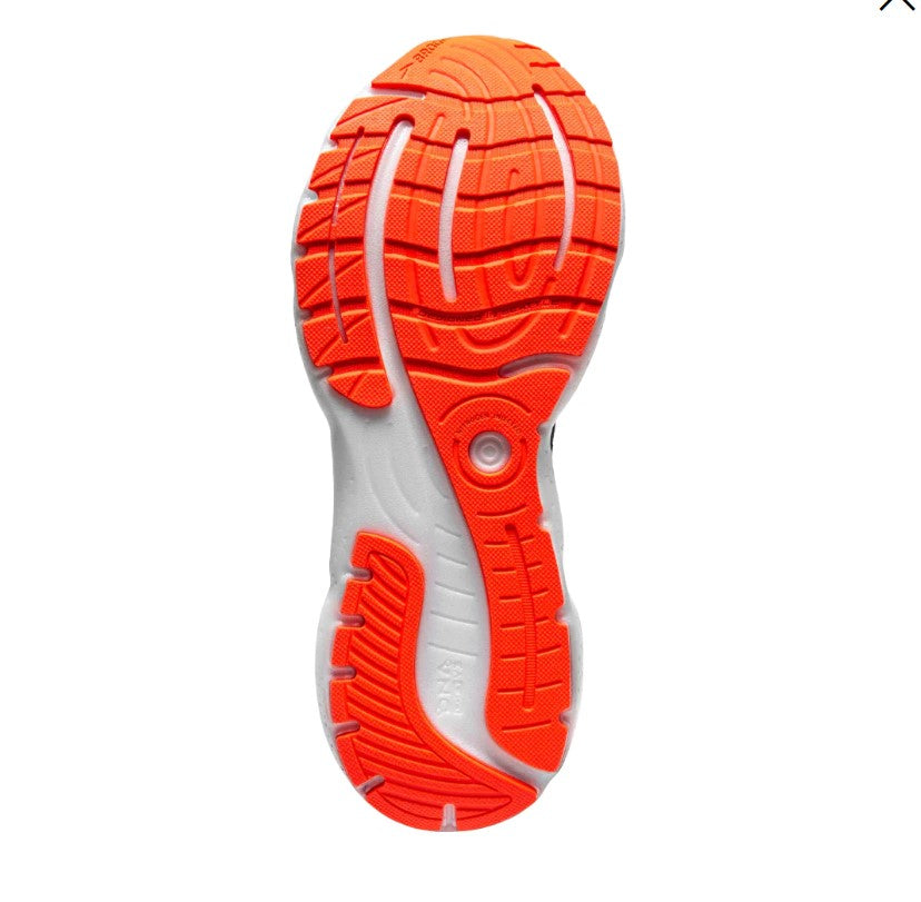 Tenis Brooks Glycerin 20 Hombre Azul/Naranja
