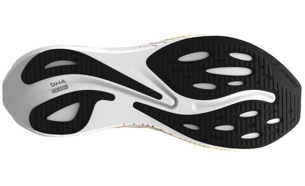 Tenis Brooks Hyperion Max Hombre Blanco/Negro/Vida Nocturna