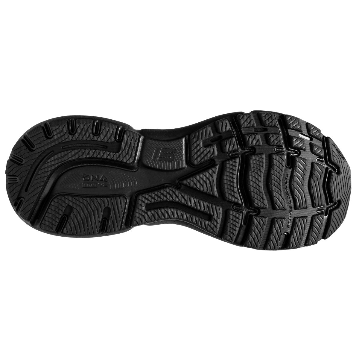 Tenis Brooks Ghost 15 Hombre Blanco/Negro