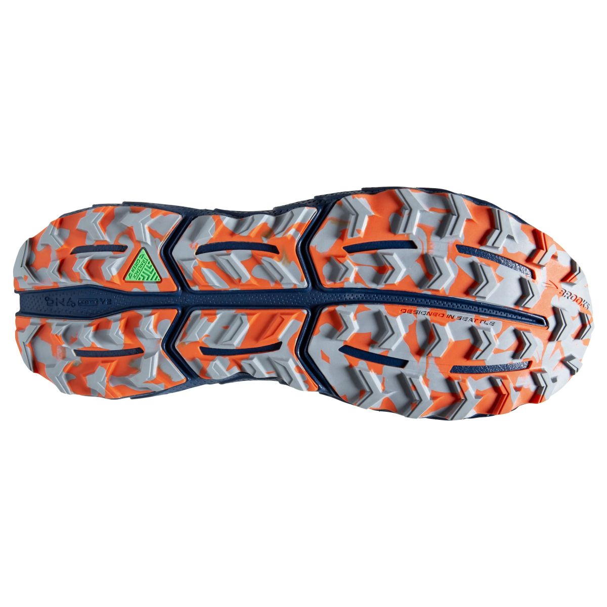 Tenis Brooks Cascadia 17 GTX Hombre Negro/Azul