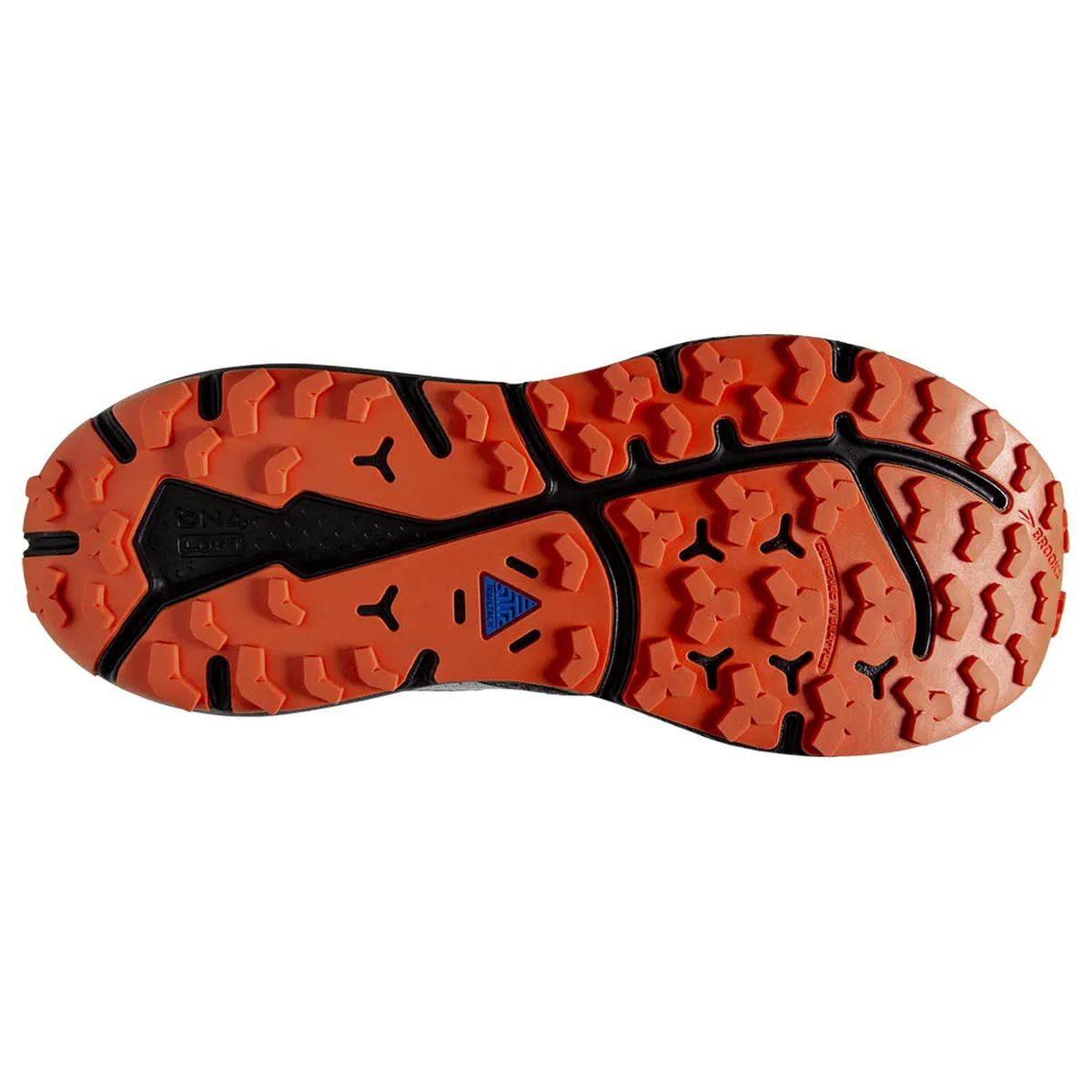 Tenis Brooks Divide 4 GTX Hombre Negro/Naranja