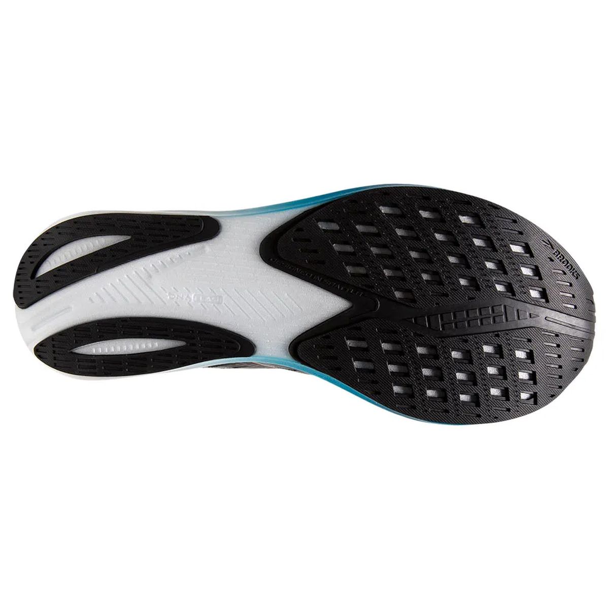 Tenis Brooks Hyperion Hombre Gris/Naranja