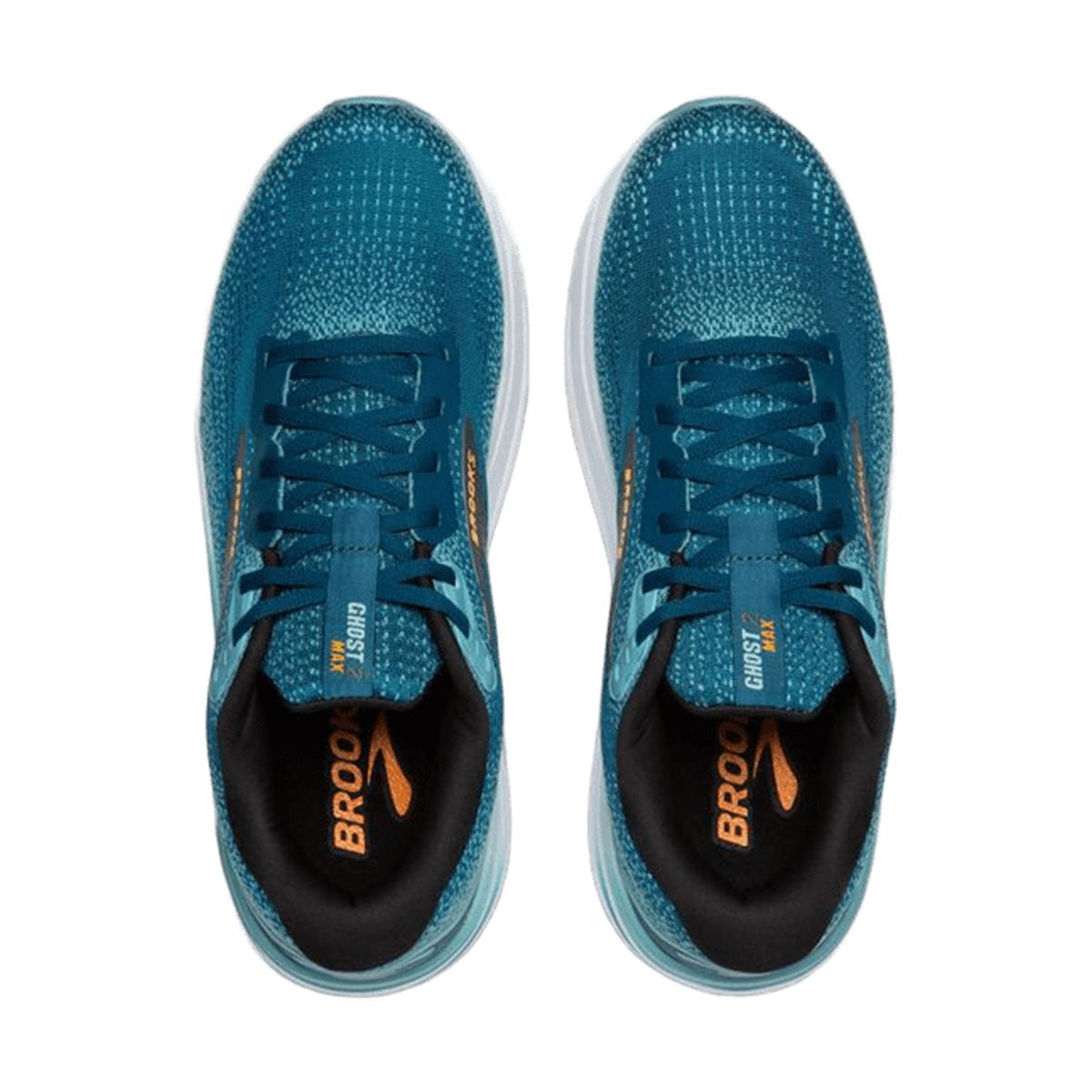 Tenis Brooks Ghost Max 2 Hombre Agua Marina