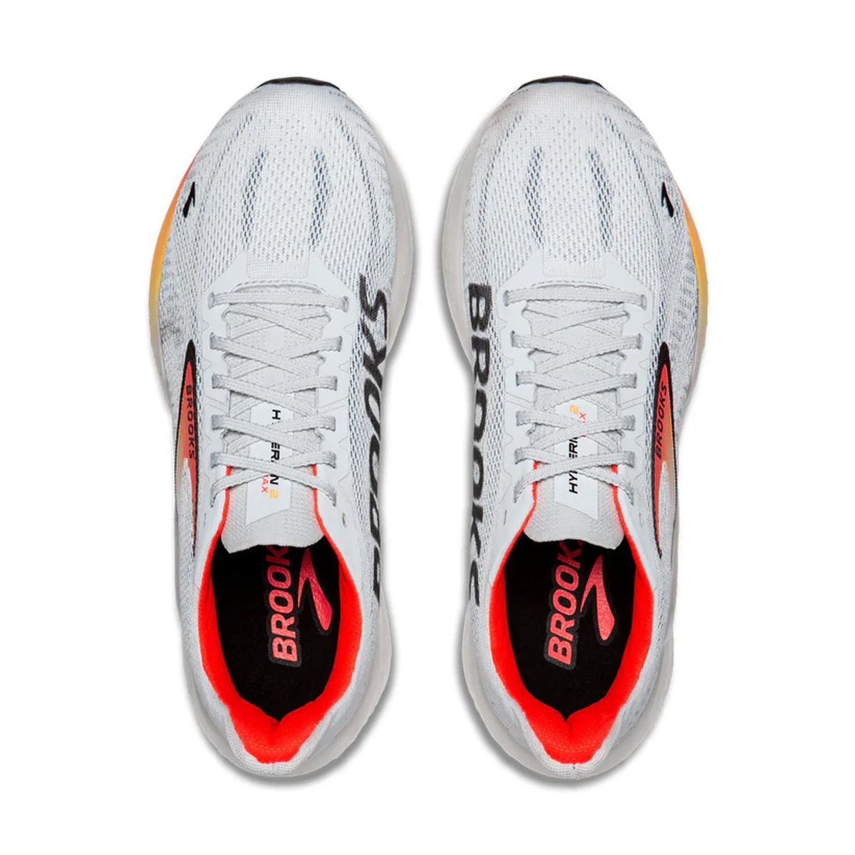 Tenis Brooks Hyperion Max 2 Hombre Blanco