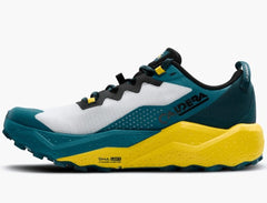 Tenis Brooks Caldera 8 Hombre Blanco/Verde