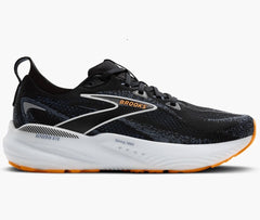 Tenis Brooks Glycerin GTS 22 Hombre Negro/Naranja
