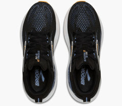 Tenis Brooks Glycerin GTS 22 Hombre Negro/Naranja