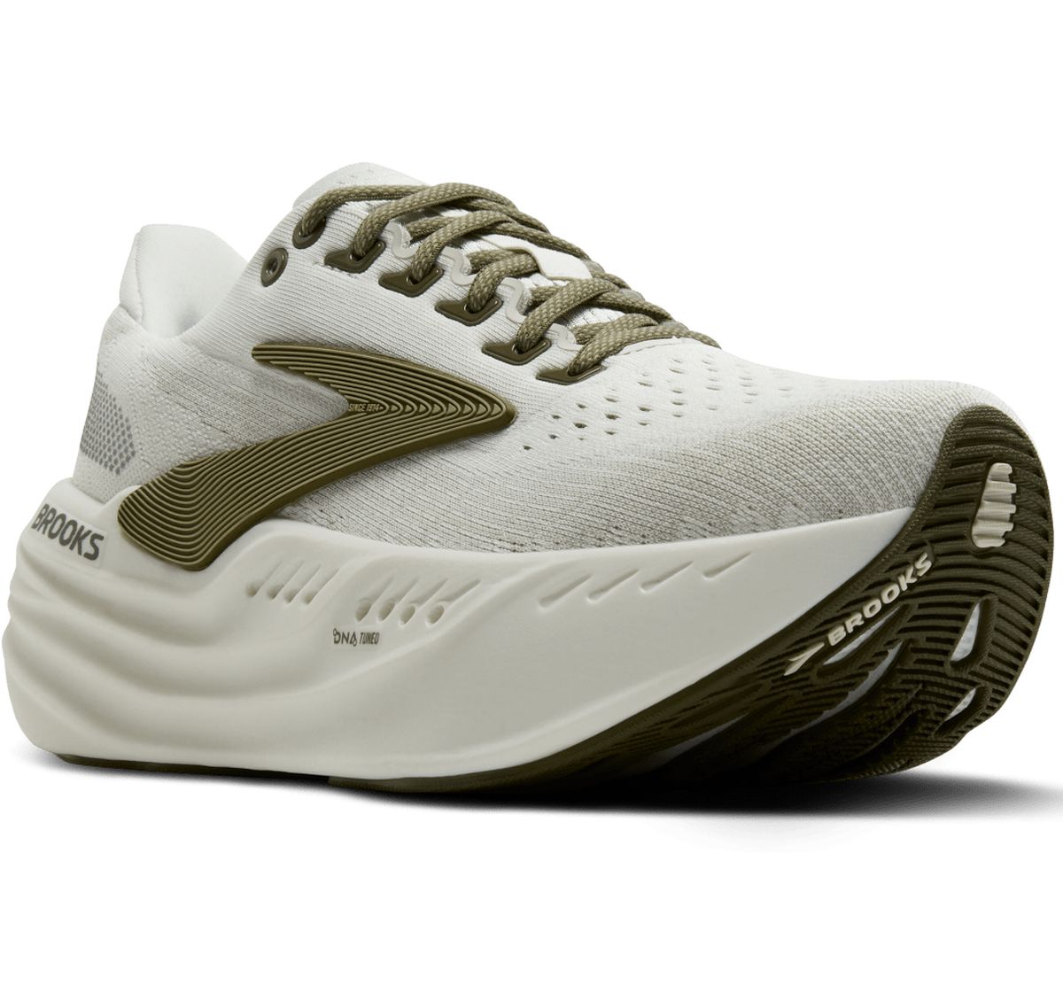 Tenis Brooks Glycerin Max Hombre Gris Claro