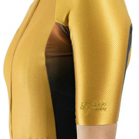 Jersey Ciclismo Safetti M/C Surreale Mujer