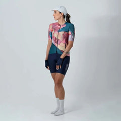 Jersey Ciclismo M/C Safetti  Sixplore Olio Mujer