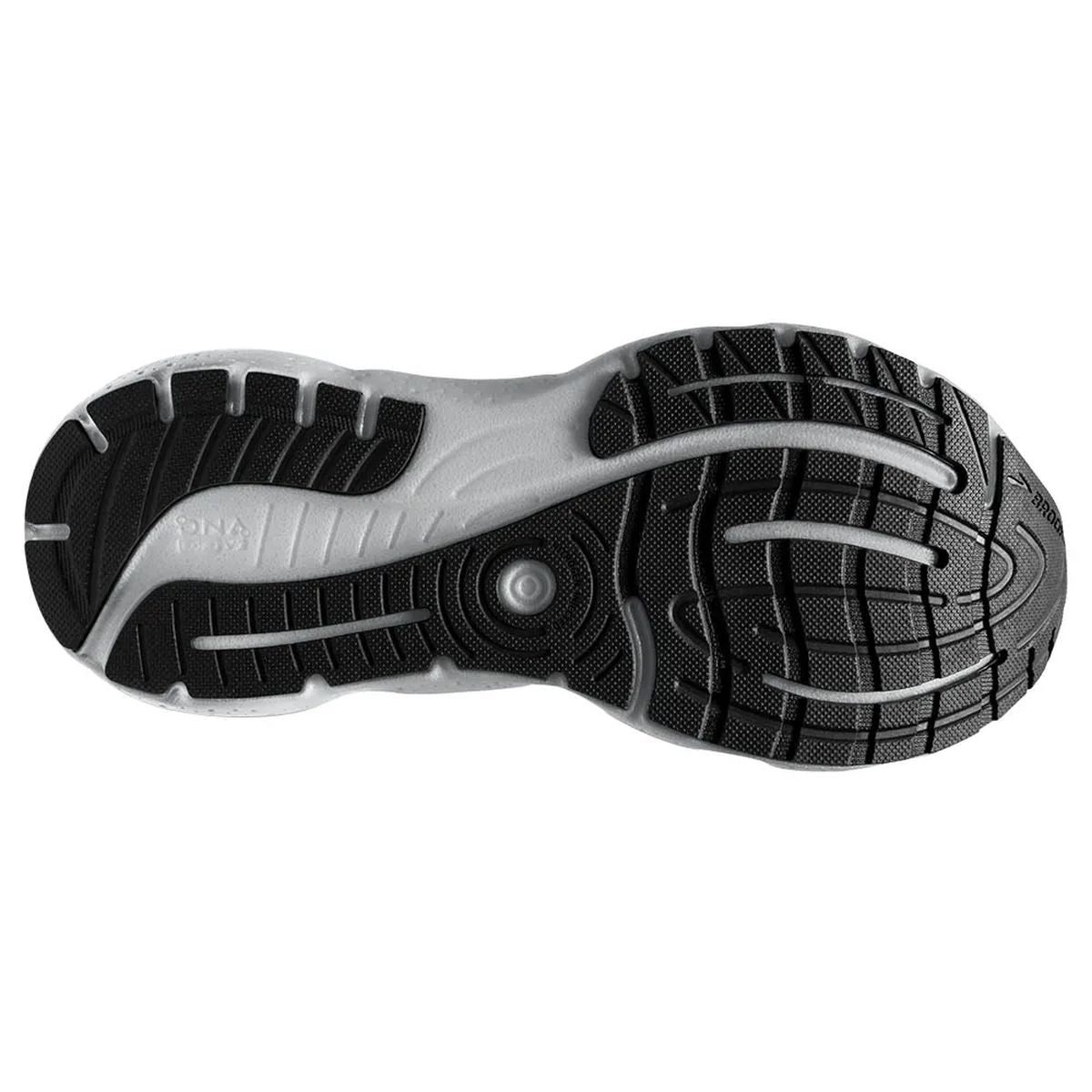 Tenis Brooks Glycerin GTS 20 Mujer Negro/Blanco/Gris