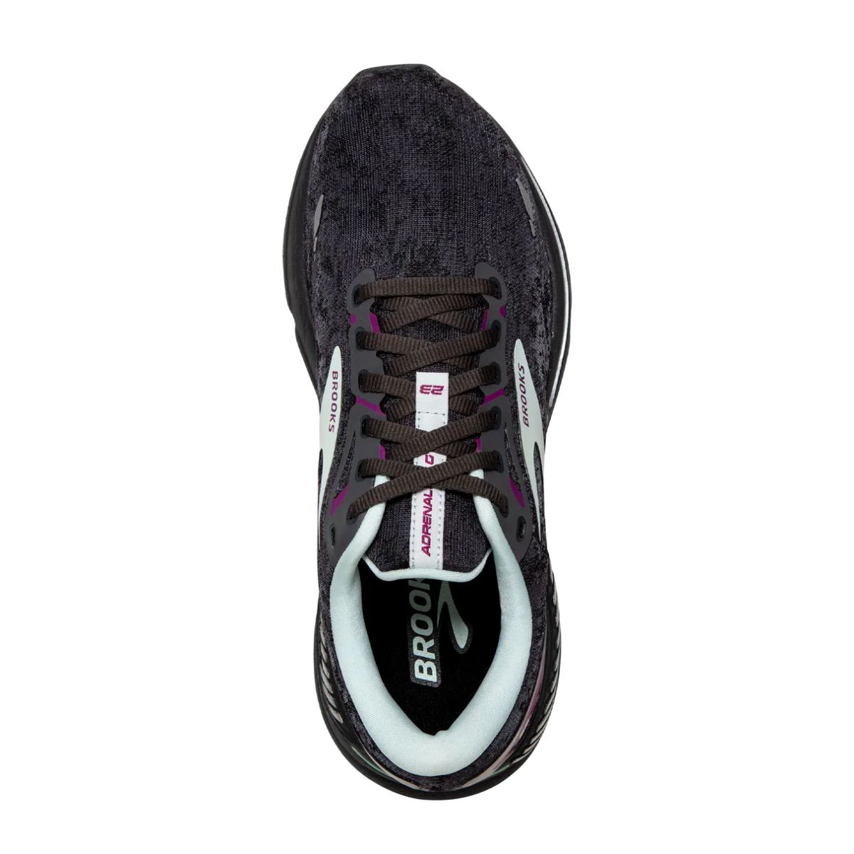 Tenis Brooks Adrenaline GTS 23 Mujer Negro/Azul Claro/Morado