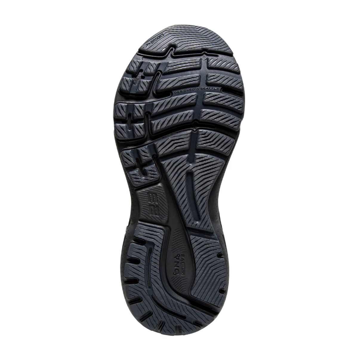 Tenis Brooks Adrenaline GTS 23 Mujer Negro/Azul Claro/Morado