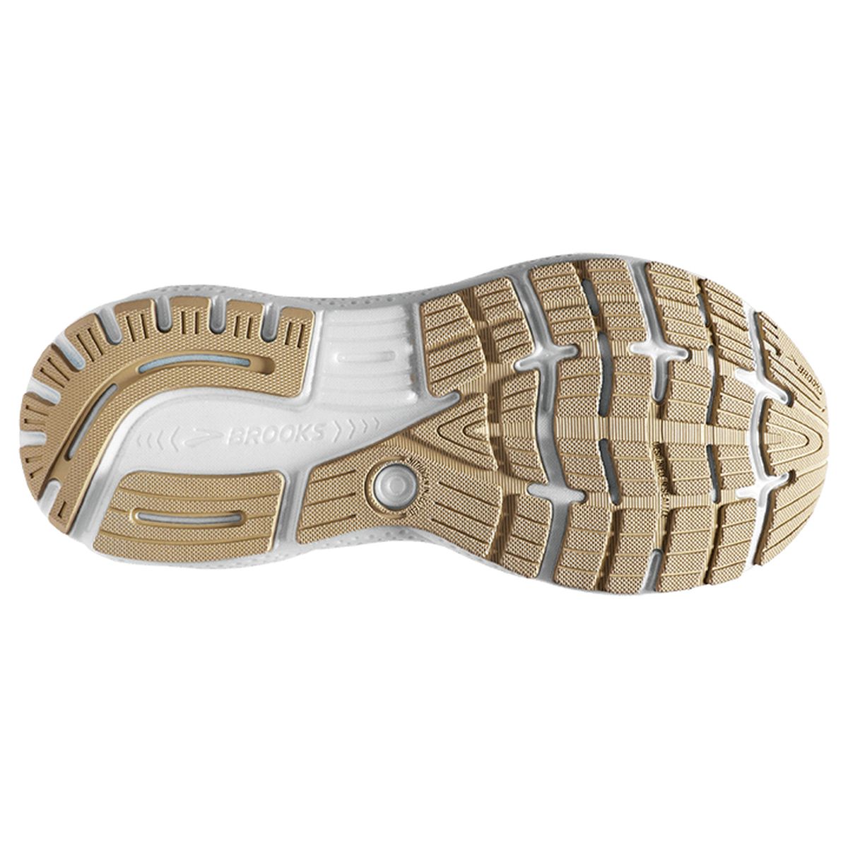 Tenis Brooks Ghost 16 Mujer Gris/Morado
