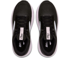 Tenis Brooks Ghost Max 2 Mujer Negro/Blanco