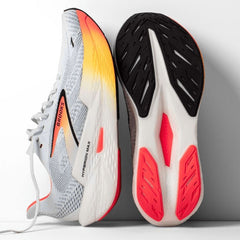 Tenis Brooks Hyperion Max 2 Mujer Blanco/Naranja
