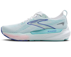 Tenis Brooks Glycerin GTS 22 Mujer Blanco/Azul