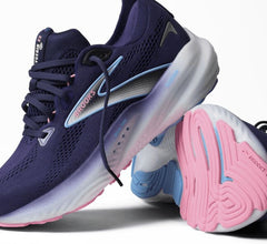 Tenis Brooks Glycerin GTS 22 Mujer Azul Oscuro