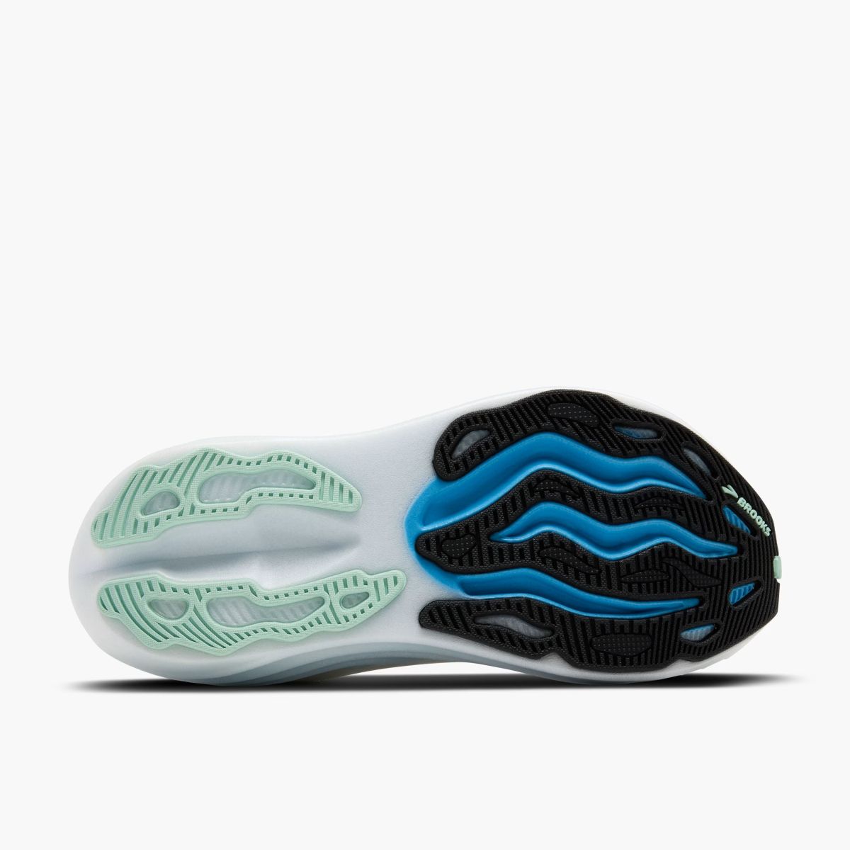 Tenis Brooks Glycerin Max Mujer Blanco