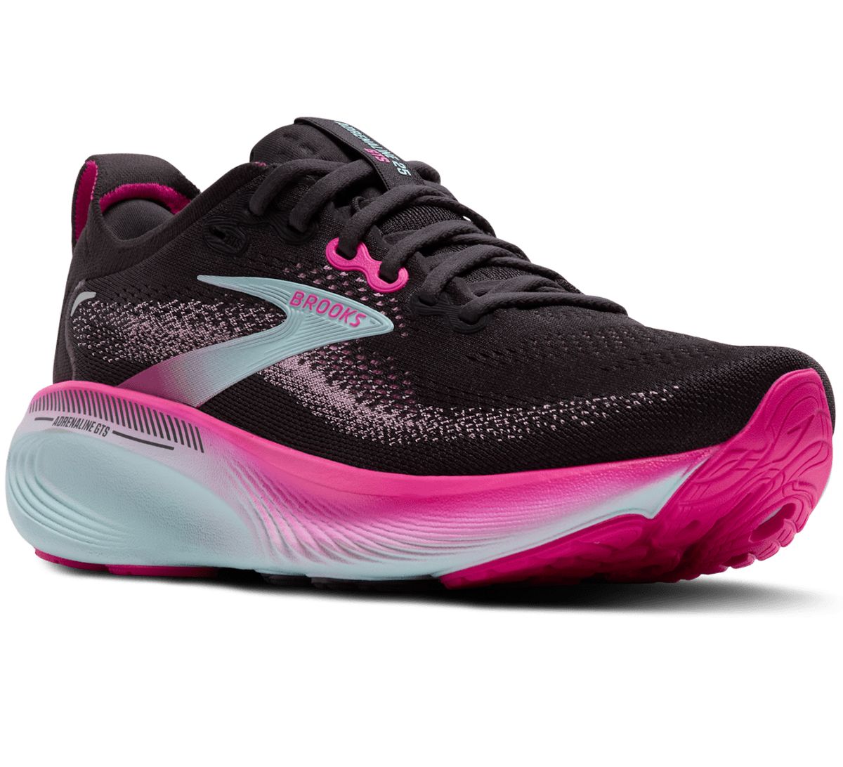 Tenis Brooks Adrenaline GTS 25 Mujer Negro