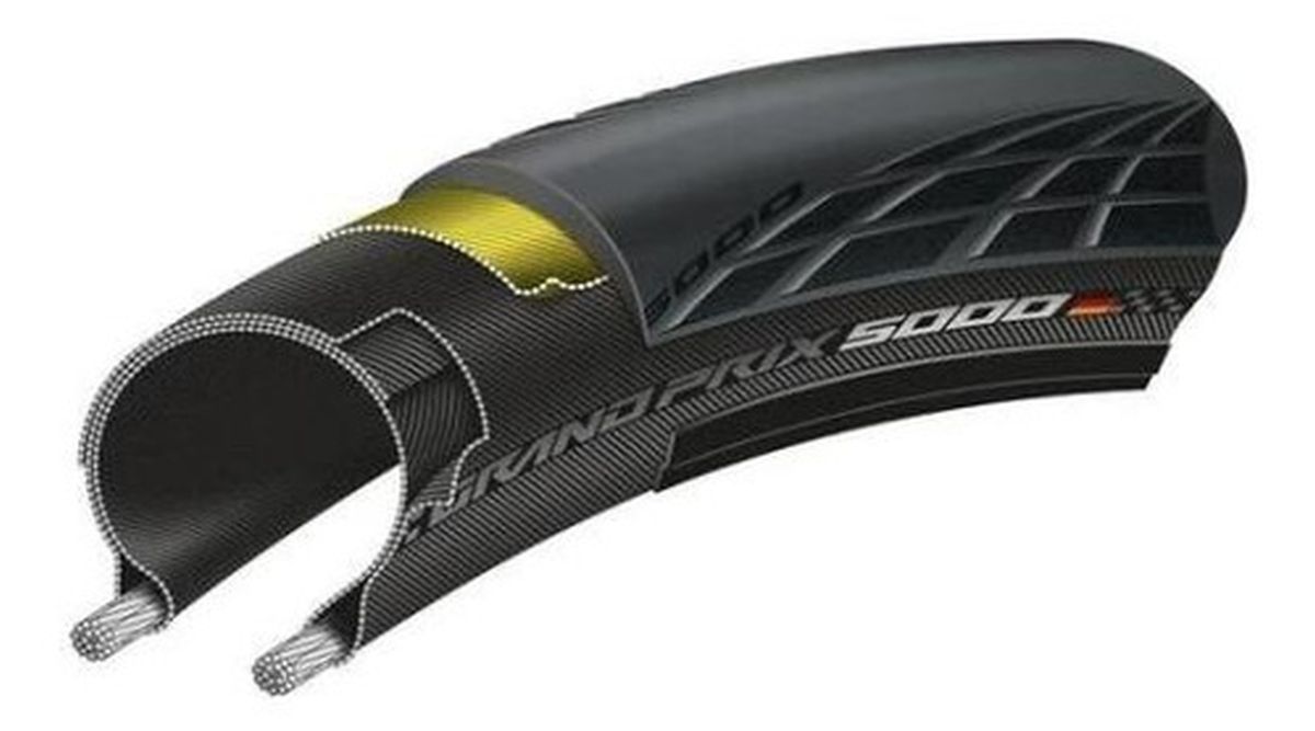 Llanta Ruta Continental Grand Prix 5000 700 Negra