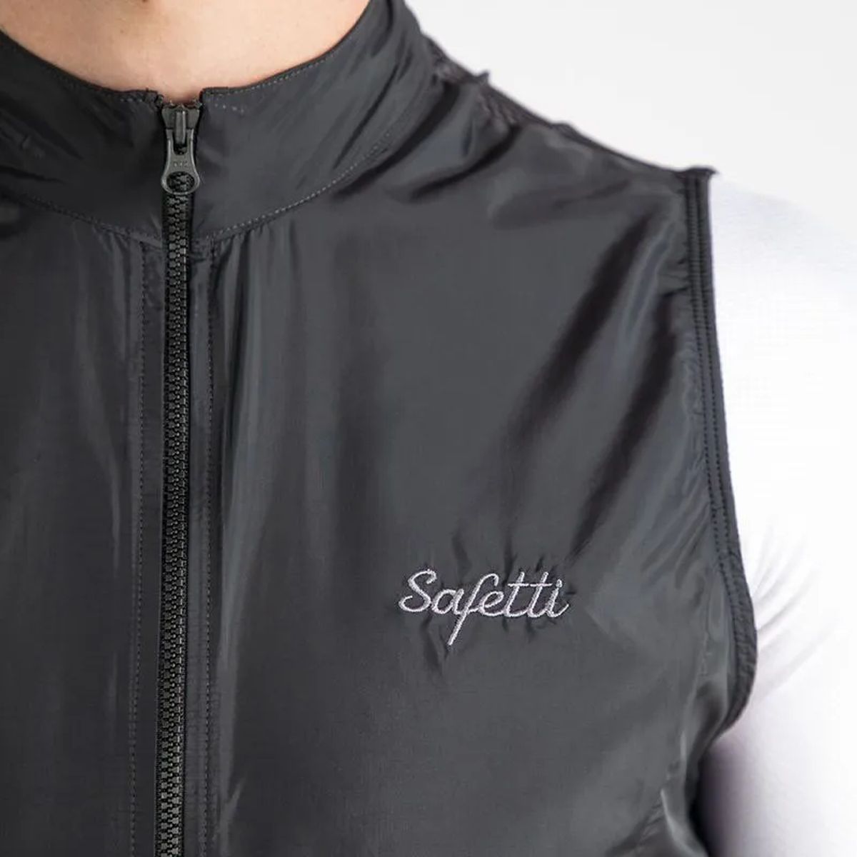 Chaleco Ciclismo Safetti Tivoli Hombre Grigio
