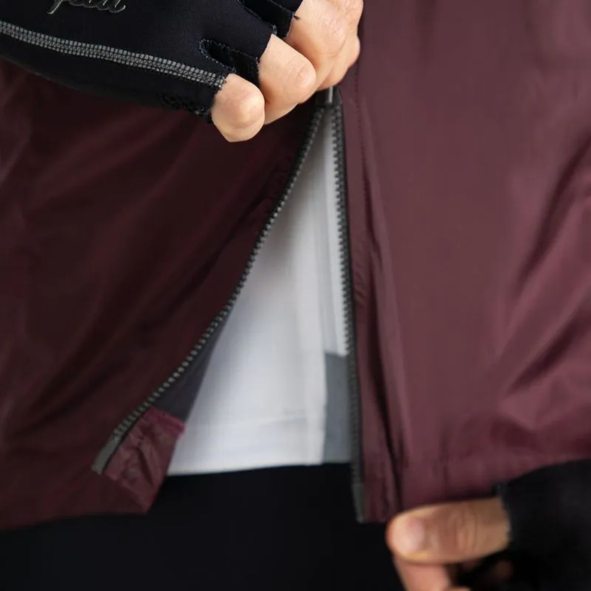 Chaleco Ciclismo Safetti Tivoli Hombre Vino
