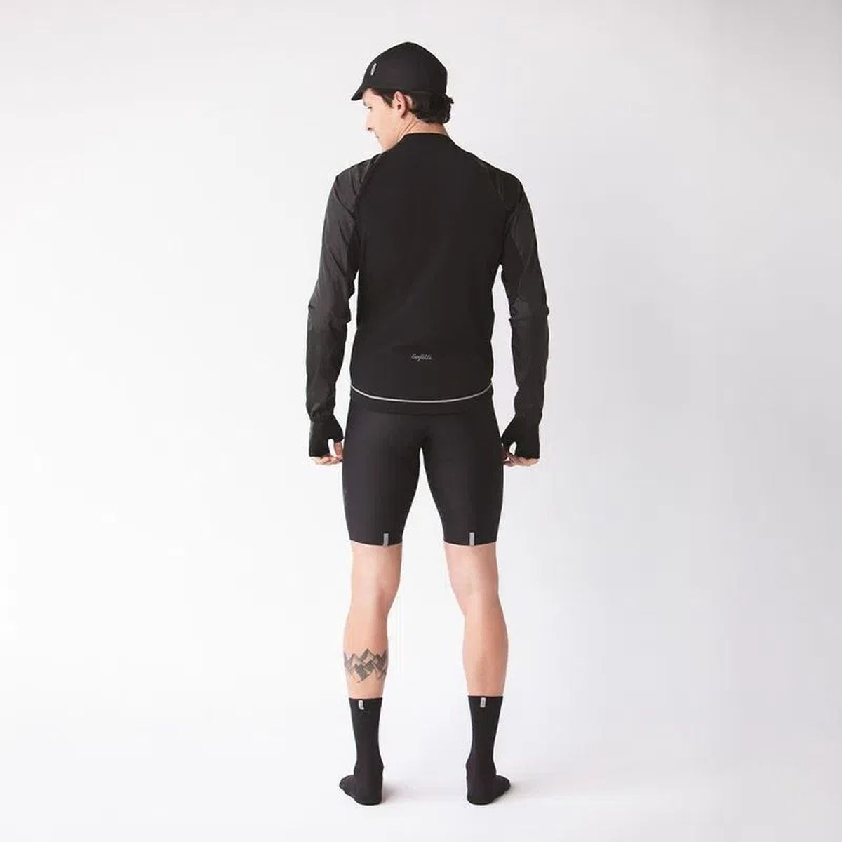 Chaqueta Ciclismo Safetti Acualithe Hombre Carbone