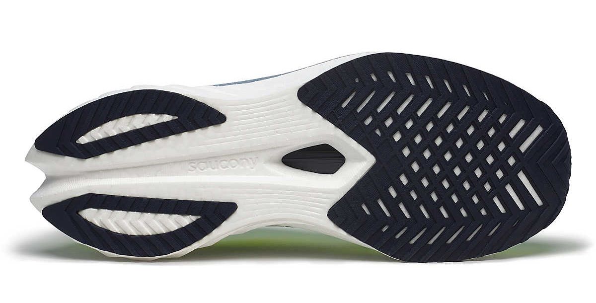 Tenis Saucony Running Hombre EndorfinasVelocidad4Citron/Navy