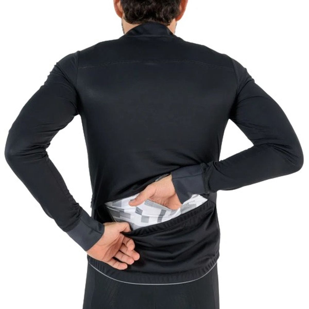 Chaqueta Ciclismo Safetti Alpes Para Hombre Negro