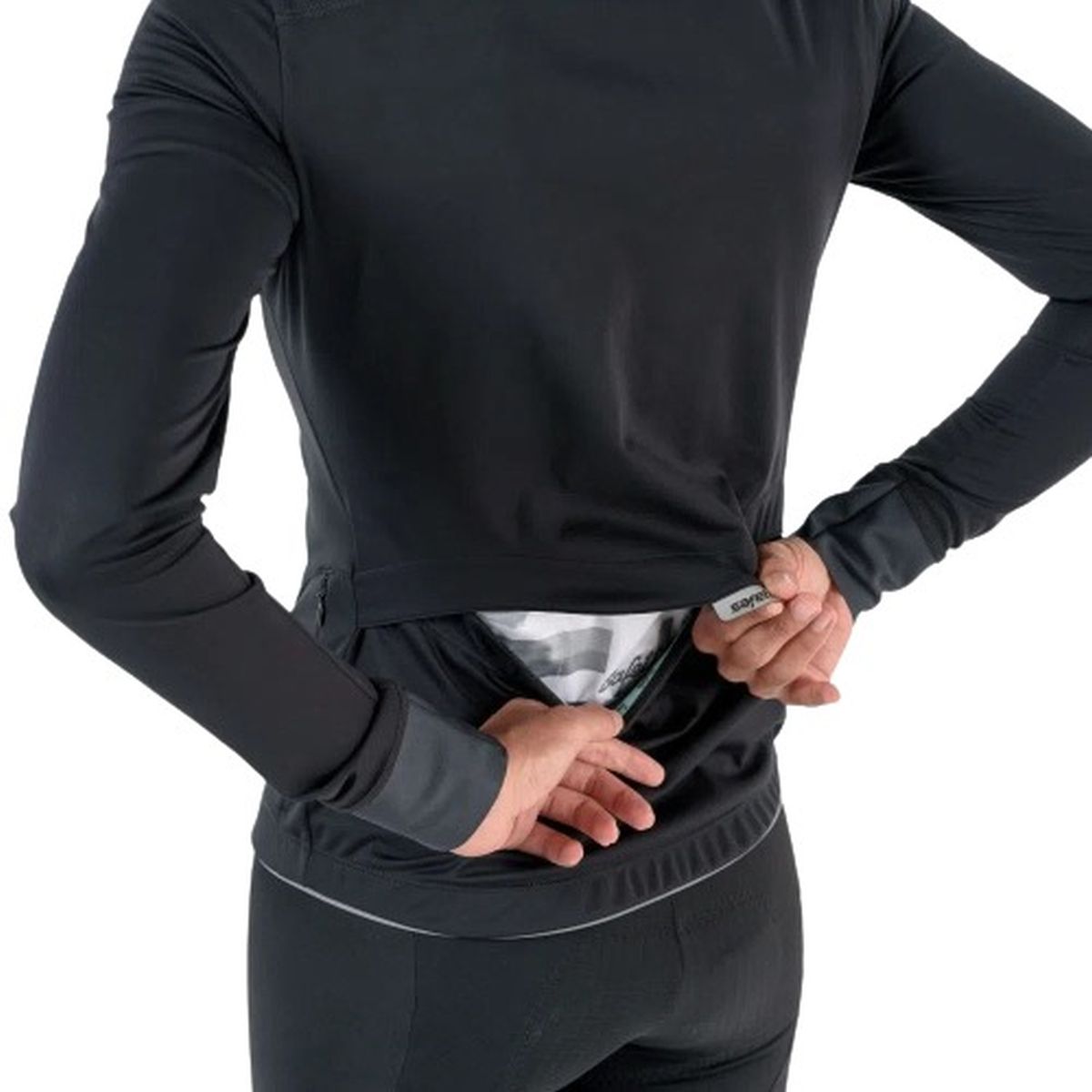 Chaqueta Ciclismo Safetti Alpes Para Mujer Negro