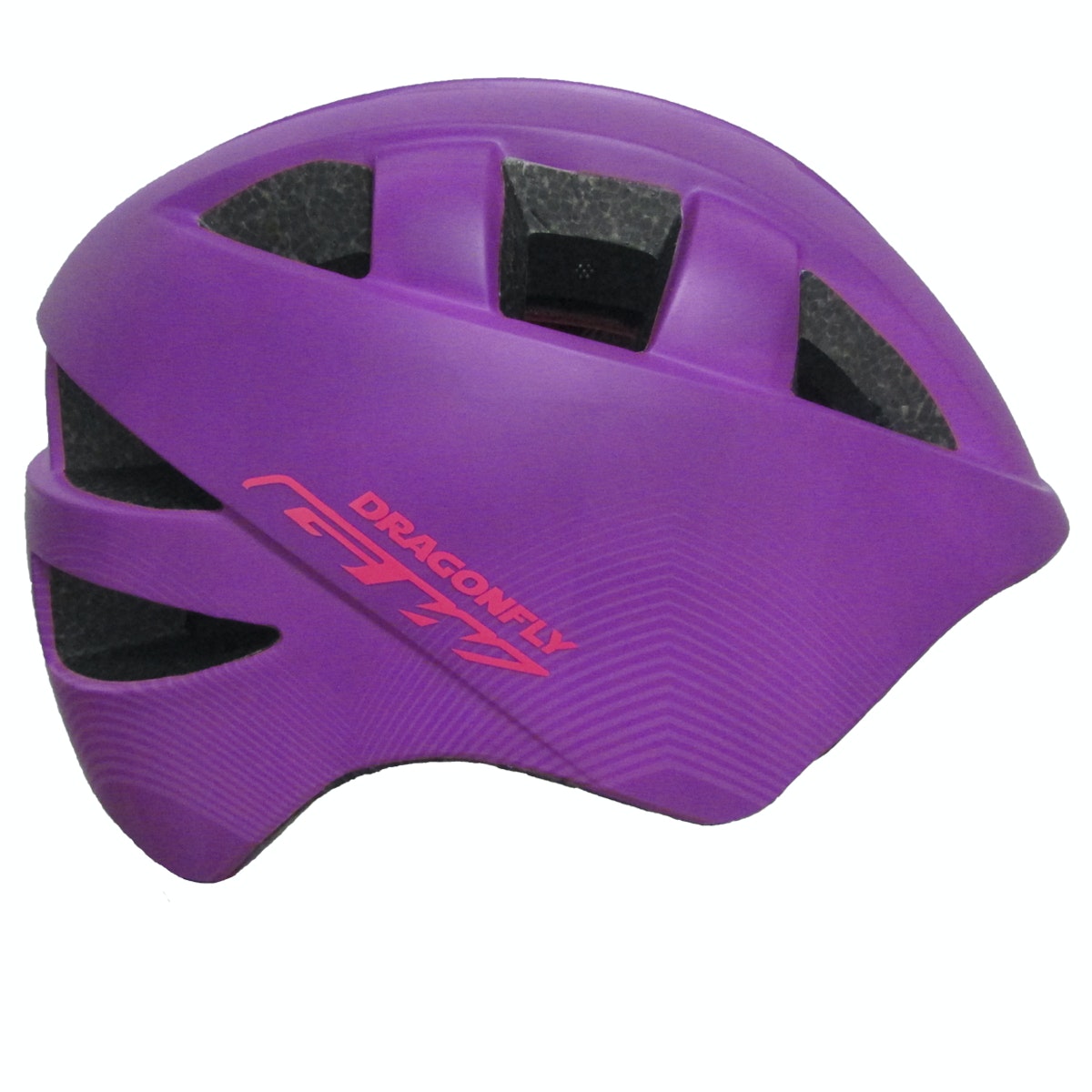 Casco de Ciclismo Niños Dragonfly Morado